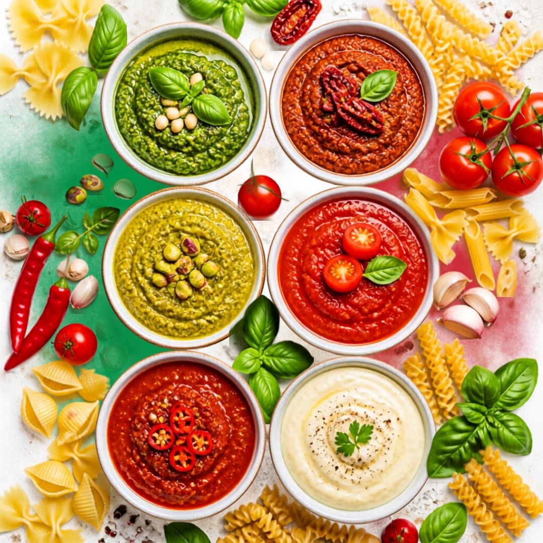 pesto i sosy